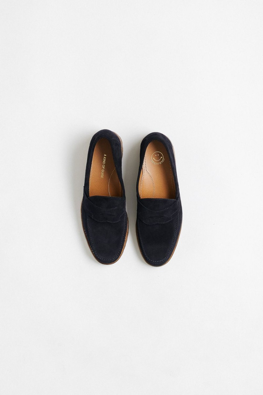 Herren A Kind of Guise | Bari Loafer Dunkel Azzurro